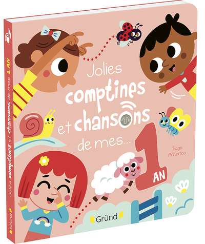 Jolies comptines et chansons de mes 1 an (Cartonné)