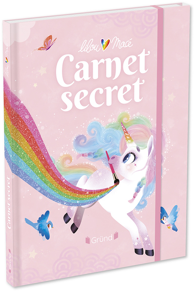 Mon carnet secret Lilou la licorne (Relié)
