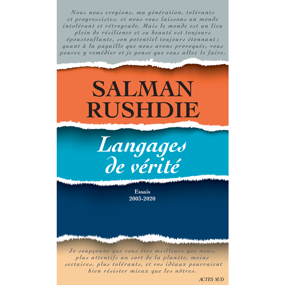 Langages de vérité - Essais 2003-2020 (Grand format)