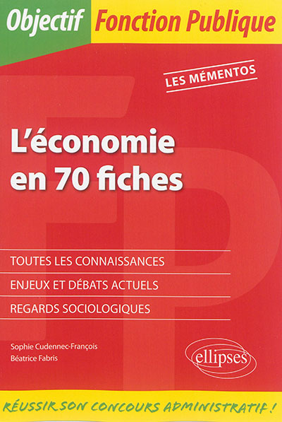 L’économie en 70 fiches (Broché)