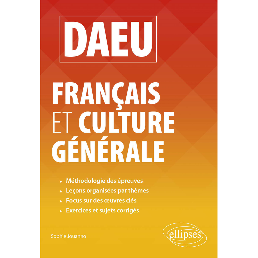 DAEU Français et Culture générale (Broché)