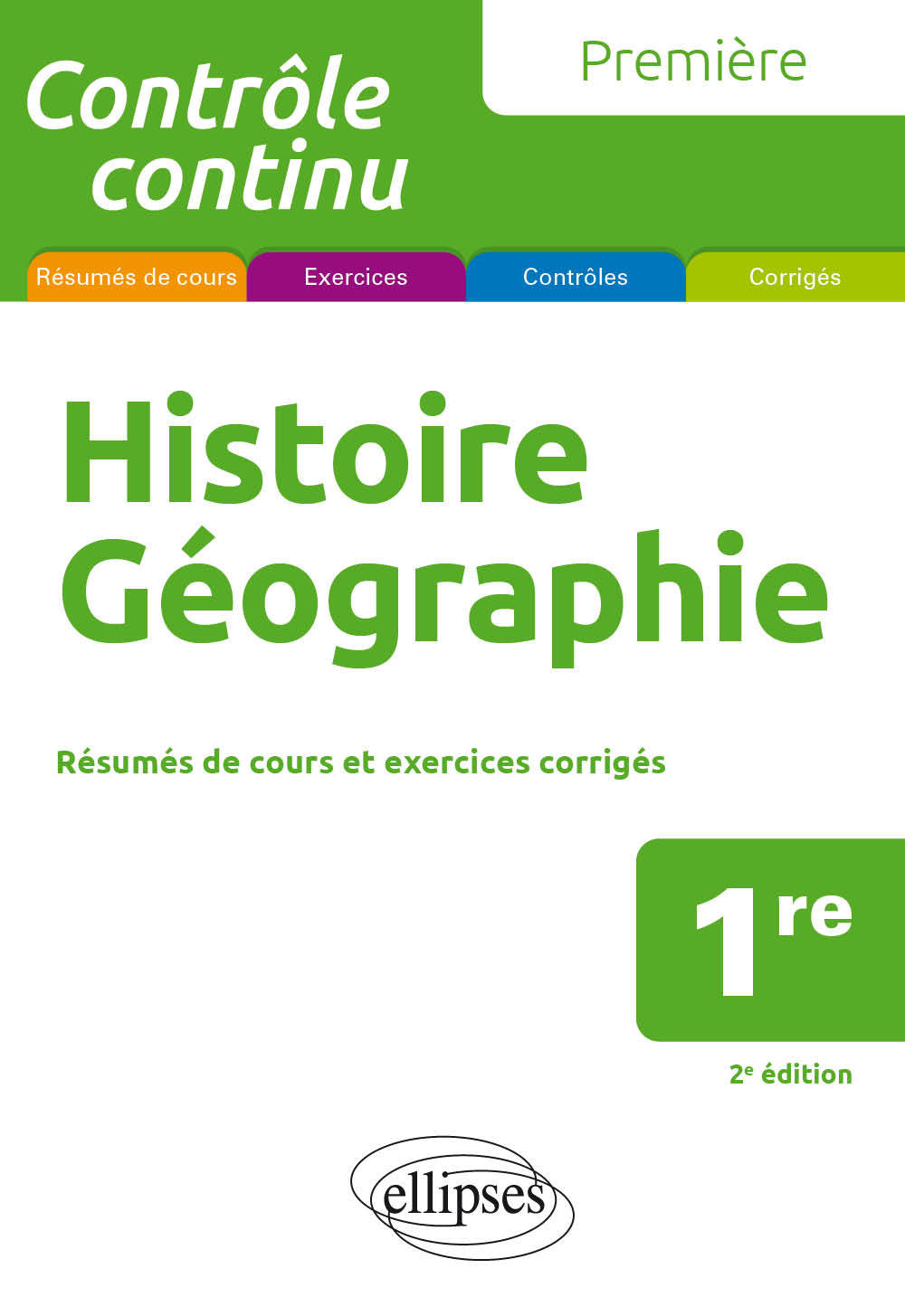 Histoire-Géographie - Première (Broché)