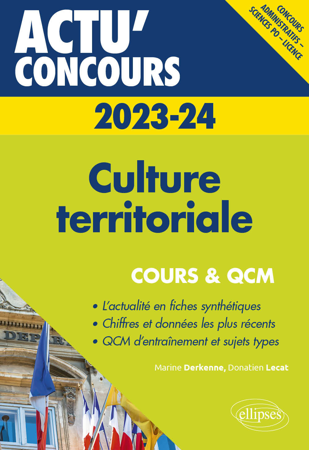 Culture territoriale 2023-2024 - Cours et QCM (Broché)