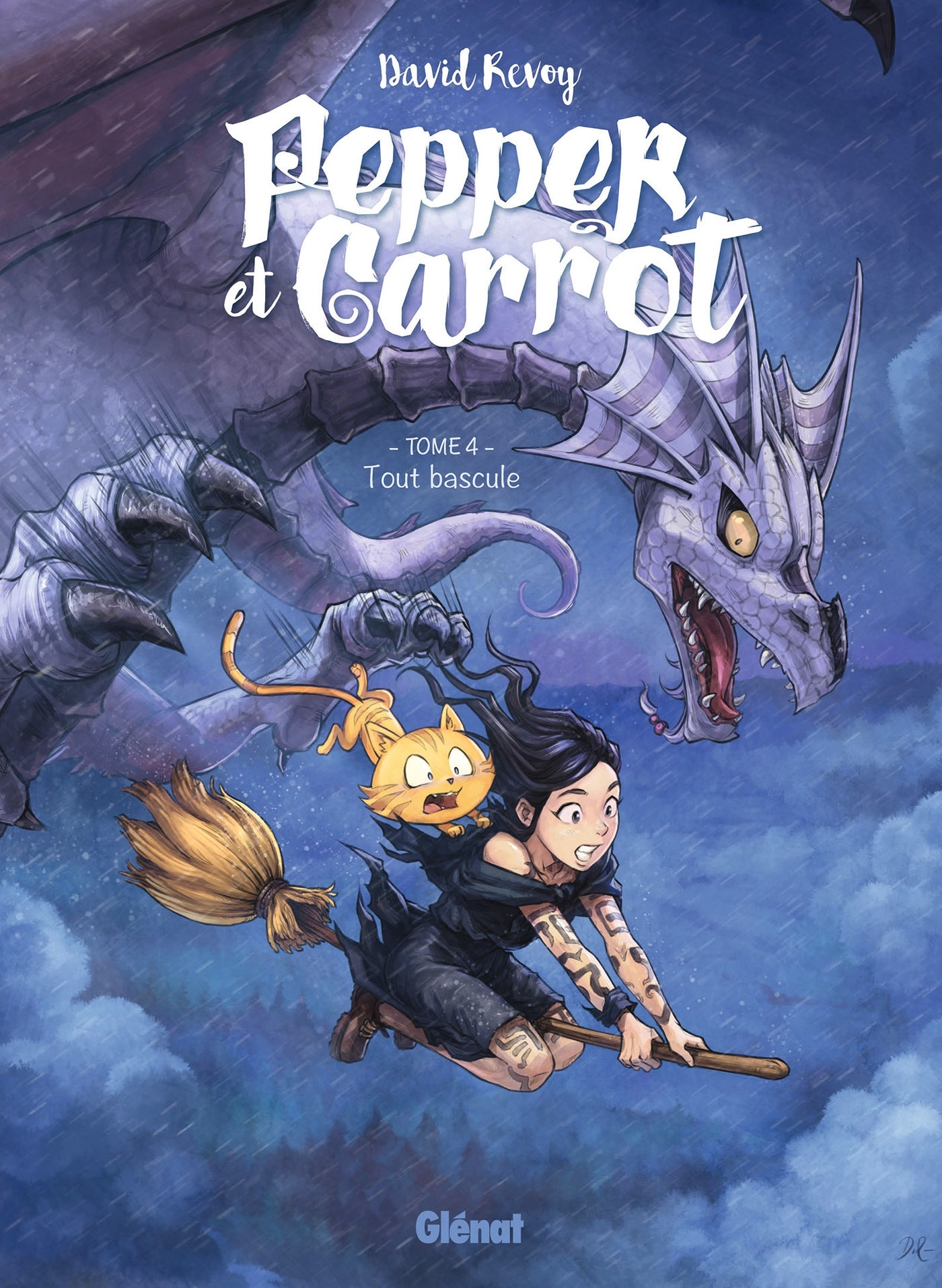 Pepper et Carrot - Tome 4 - Tout bascule (BD)