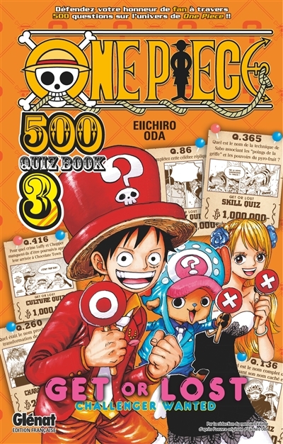 One Piece Quiz Book - Tome 3 (BD)