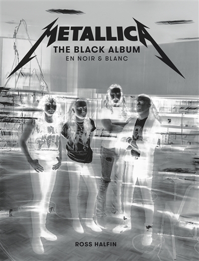 Metallica - The black Album en noir et blanc (Cartonné)