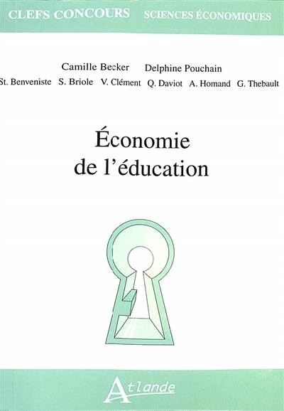 Économie de l'éducation (Poche)