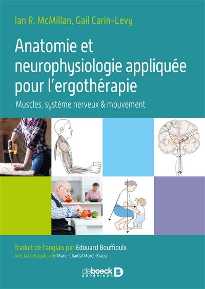 Anatomie et neurophysiologie appliquée pour l'ergothérapie - Muscles, système nerveux, mouvement (Br