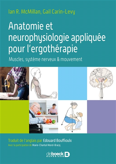 Anatomie et neurophysiologie appliquée pour l'ergothérapie - Muscles, système nerveux, mouvement (Br