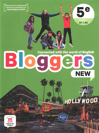 Bloggers NEW 5e - Livre élève - Connected with the world of English (Broché)