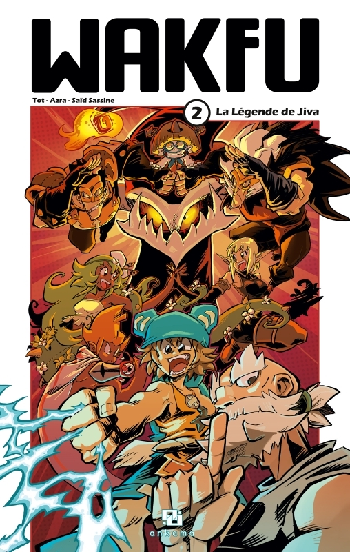 WAKFU MANGA Tome 2 LA LEGENDE DE JIVA (Manga)