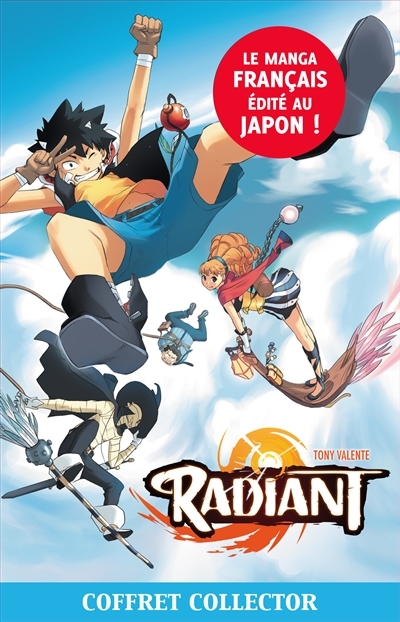 RADIANT FOURREAU Tome 1 A Tome 4 + POSTER (Manga)