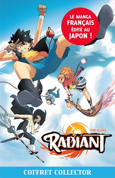 RADIANT FOURREAU Tome 1 A Tome 4 + POSTER (Manga)