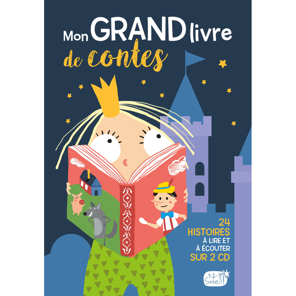 MON GRAND LIVRE DE CONTES + 2 CD NE (Livre lu)