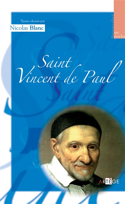 Saint Vincent de Paul - spiritualité en poche (Poche)