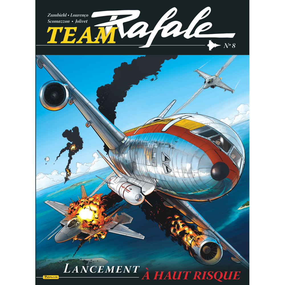 Team Rafale - Tome 8 - Lancement à haut risque (BD)