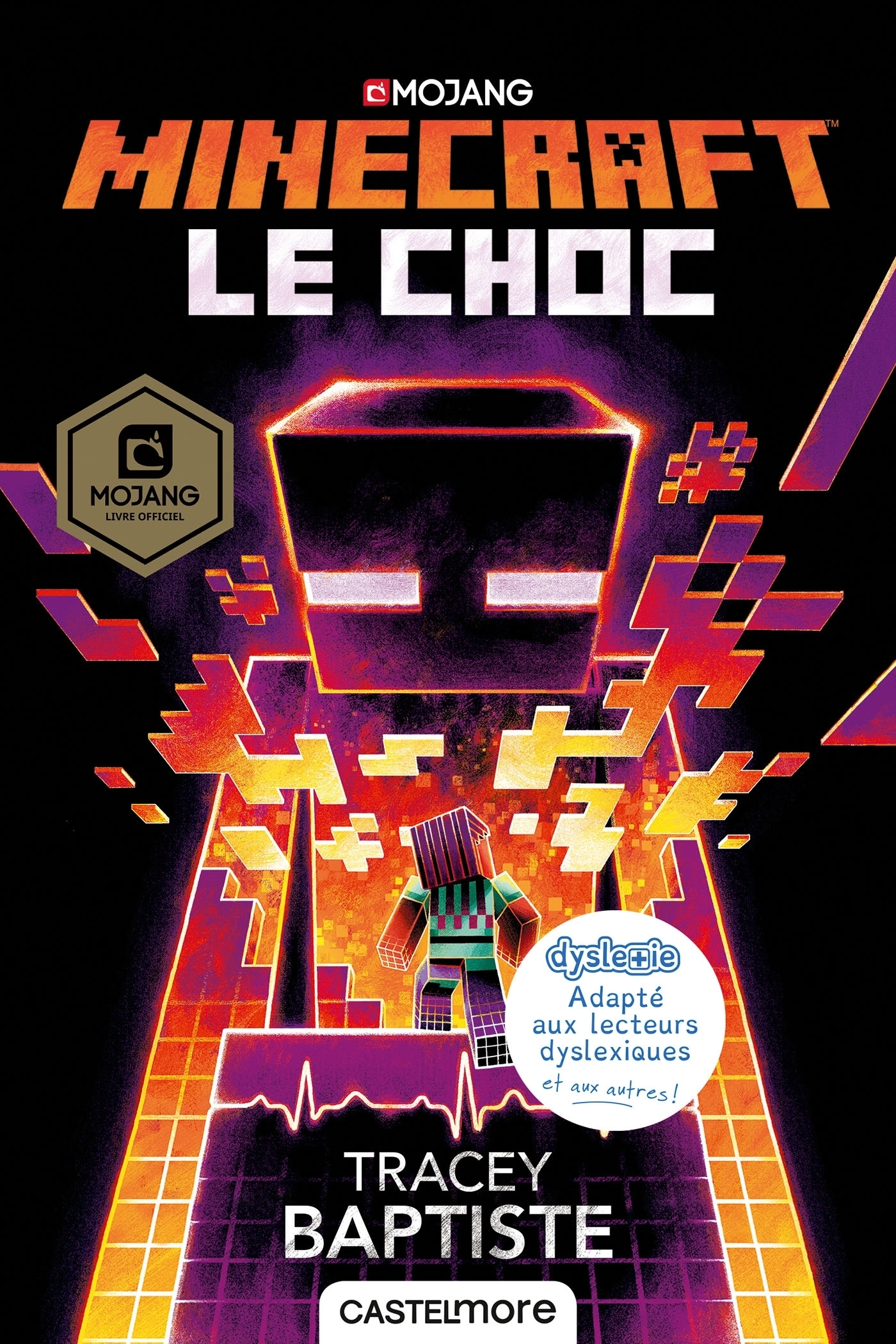 Minecraft officiel : Le choc (version dyslexique) (Jeunesse)