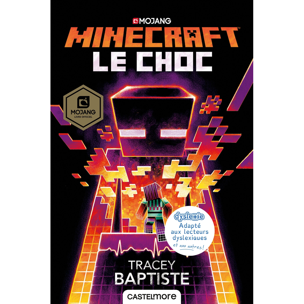 Minecraft officiel : Le choc (version dyslexique) (Jeunesse)