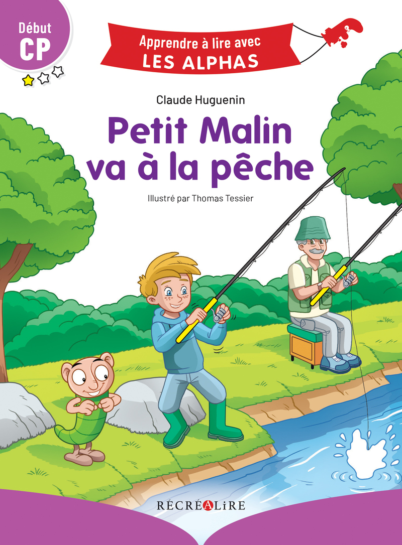 Petit Malin va à la pêche Début CP (Jeunesse)