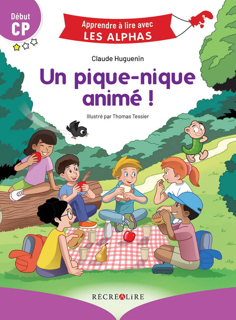 Un pique-nique animé ! Début CP (Jeunesse)