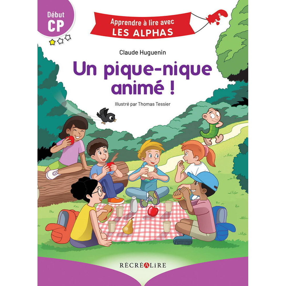 Un pique-nique animé ! Début CP (Jeunesse)