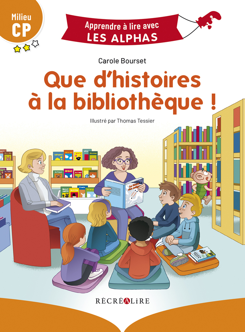 Que d'histoires à la bibliothèque ! Milieu CP (Broché)