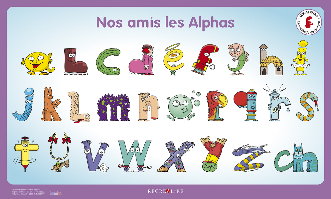 Le poster Nos amis les Alphas (Broché)