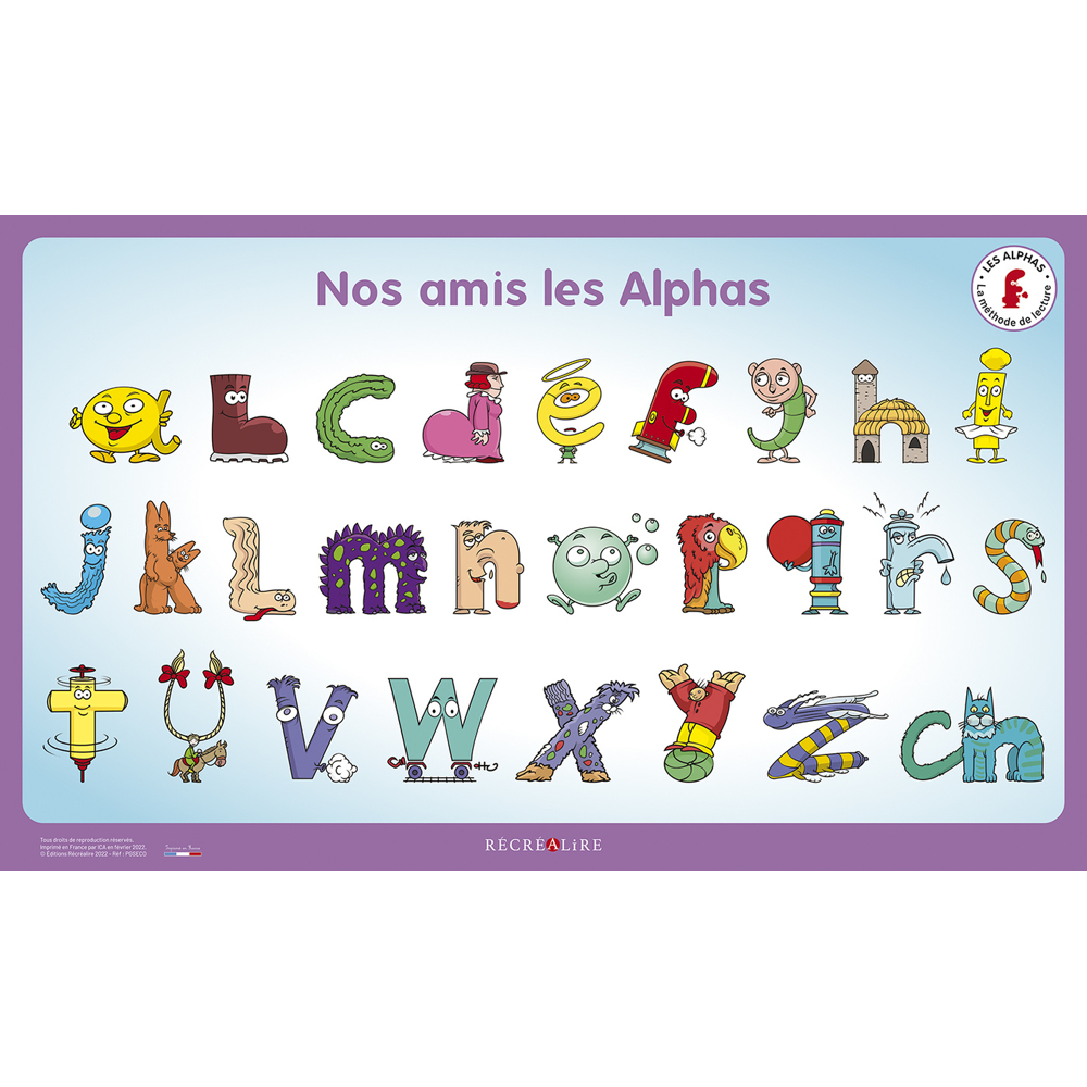 Le poster Nos amis les Alphas (Broché)