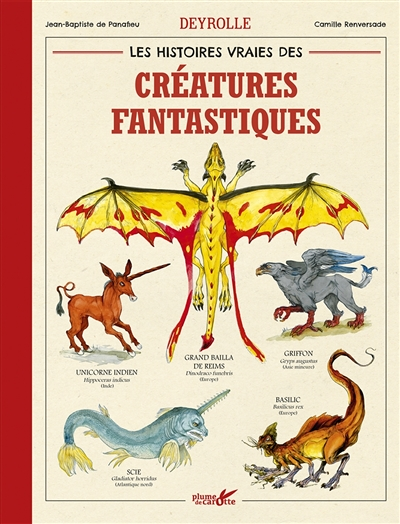 Les histoires vraies des créatures fantastiques Deyrolle (Relié)