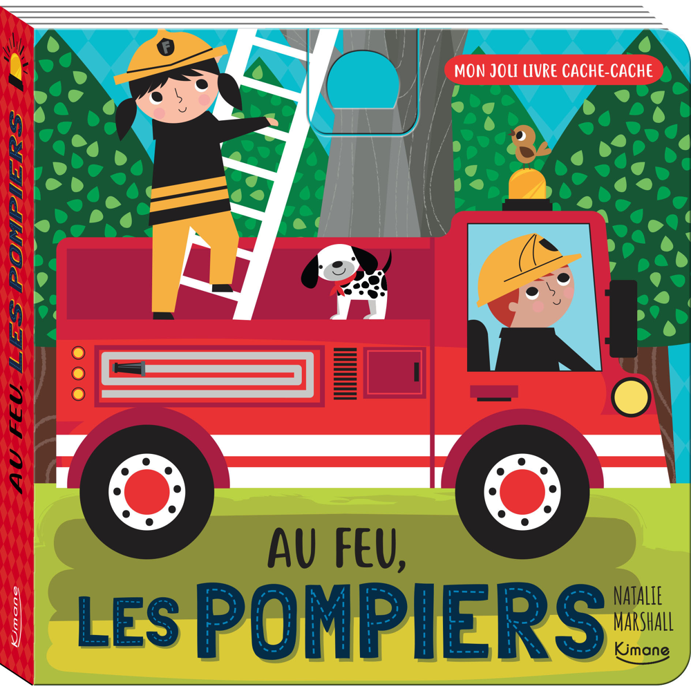 AU FEU, LES POMPIERS (COLL. MON JOLI LIVRE CACHE-CACHE) (Jeunesse)