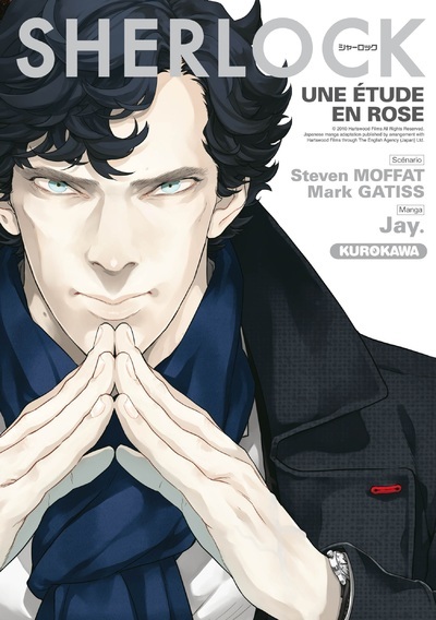 Sherlock - épisode 01, Une étude en rose (Manga)