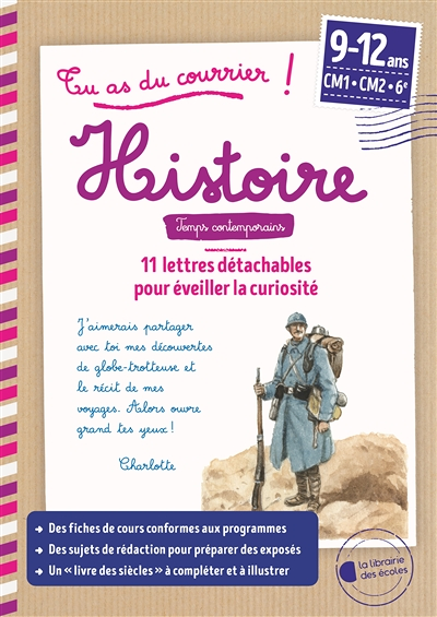 Tu as du courrier ! – Histoire - Temps contemporains Cycle 3 (Broché)