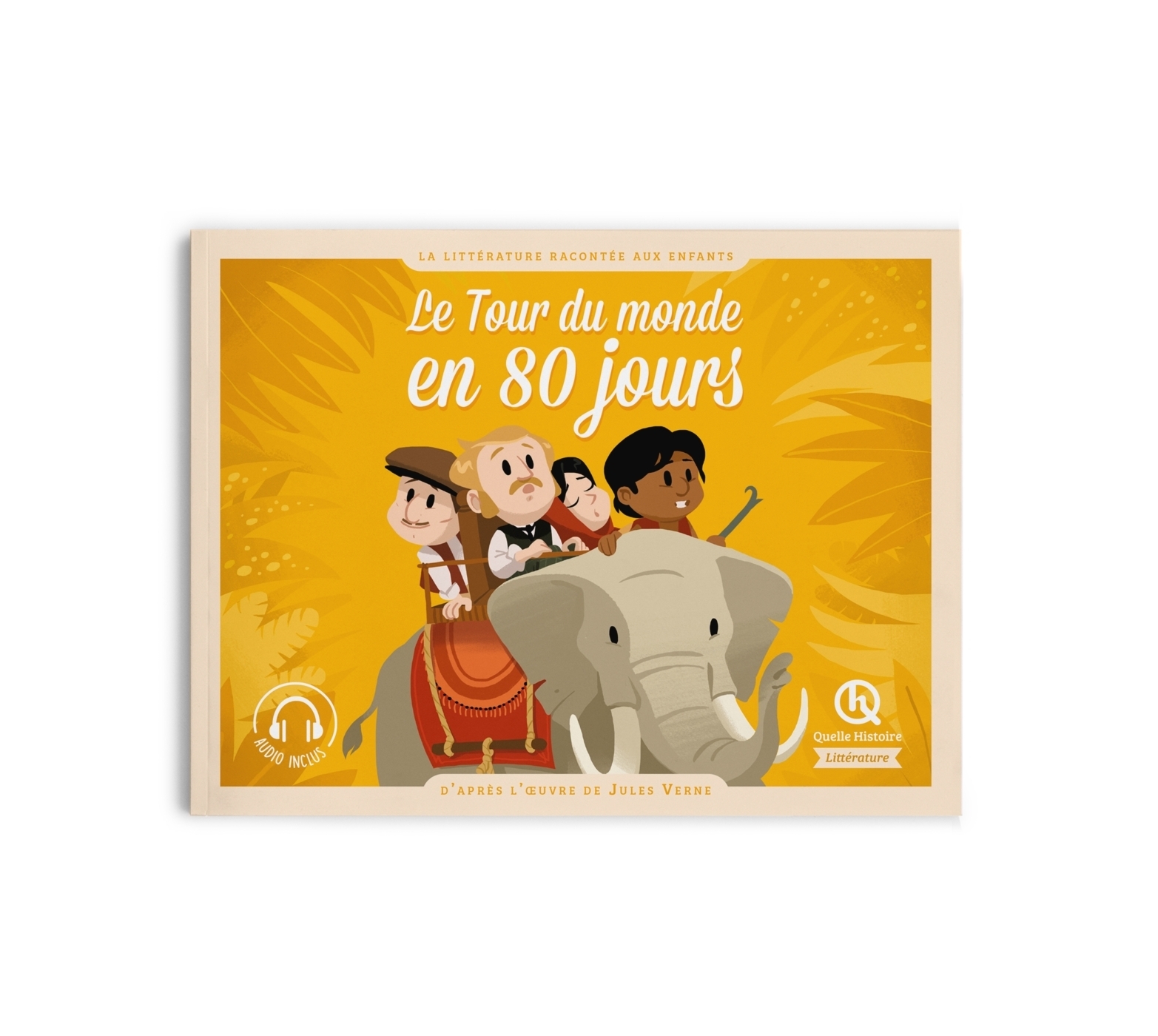 Le tour du monde en 80 jours - d'après l'oeuvre de Jules Verne (Jeunesse)