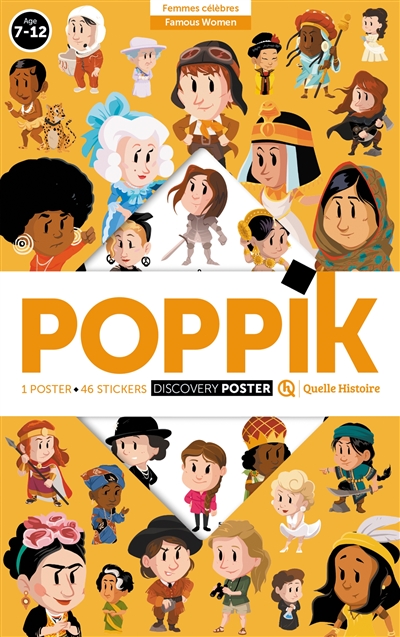 Poppik -100 grandes femmes de l'Histoire (Pochette)