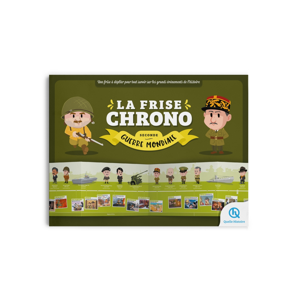La frise chrono Seconde Guerre mondiale - Chronopoche (Broché)