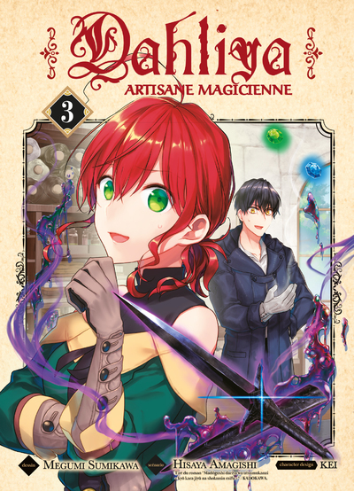 Dahliya, artisane magicienne Tome 3 (Manga)