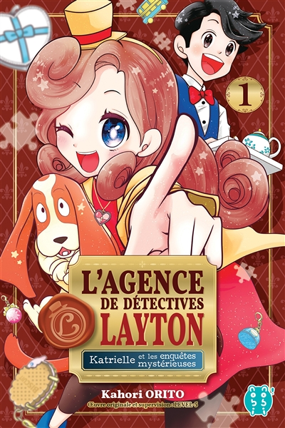 L'agence de détectives Layton Tome 1 - Katrielle et les enquêtes mystérieuses (Manga)