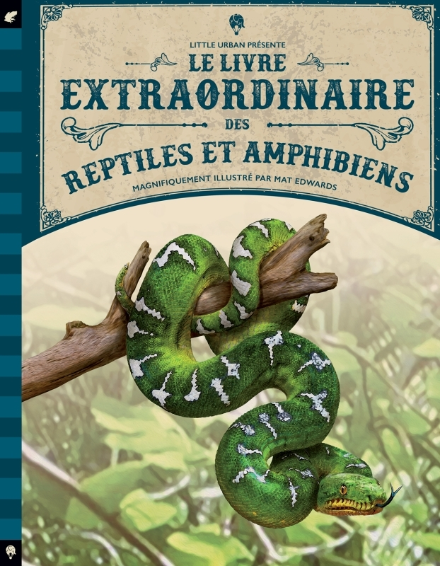 Le Livre extraordinaire des reptiles et amphibiens (Jeunesse)