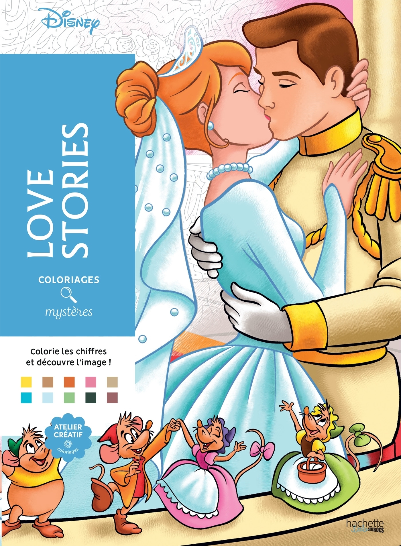 Coloriages mystères Disney - Love Stories (Broché)
