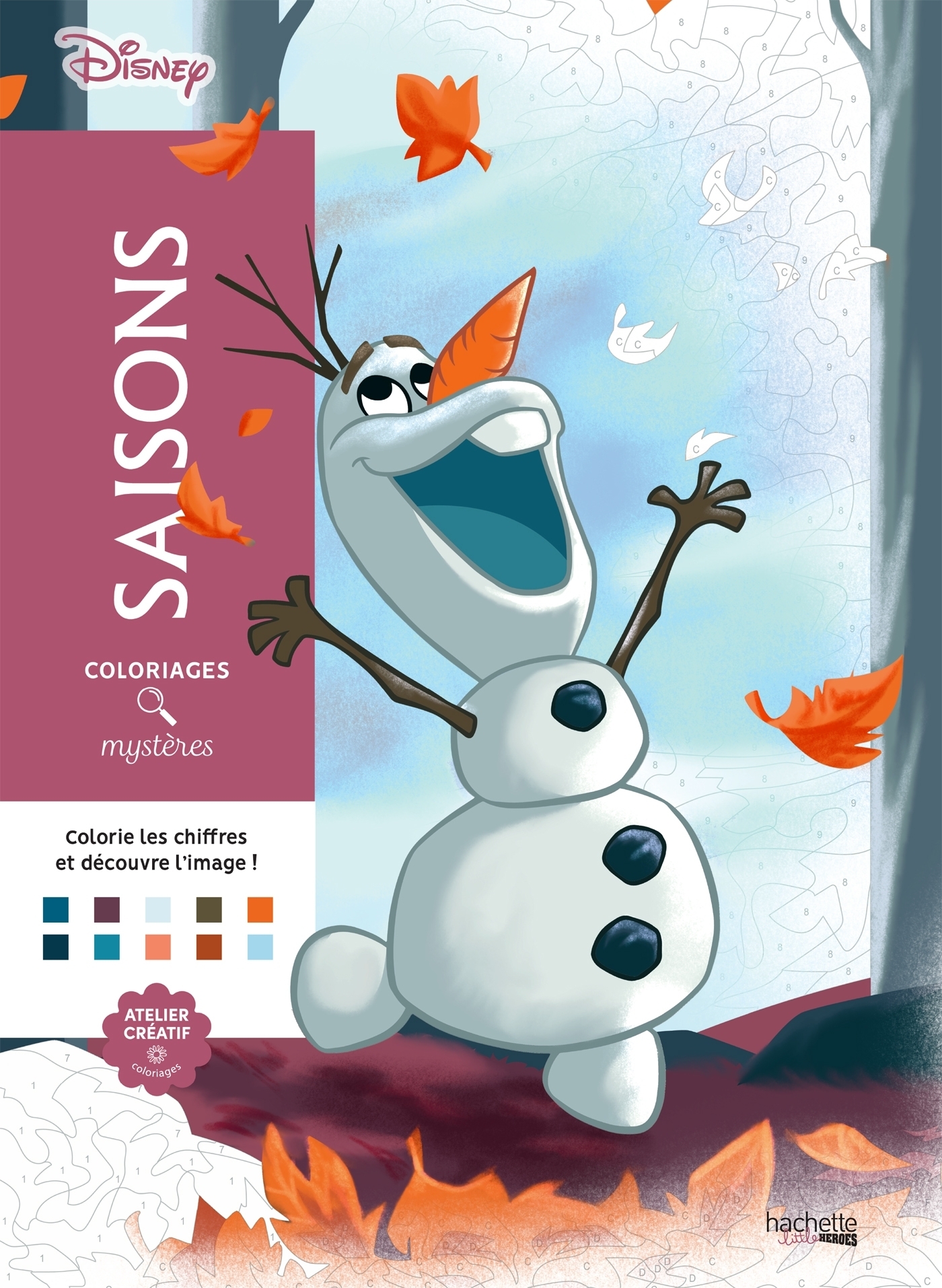 Coloriages mystères Disney - Saisons (Broché)