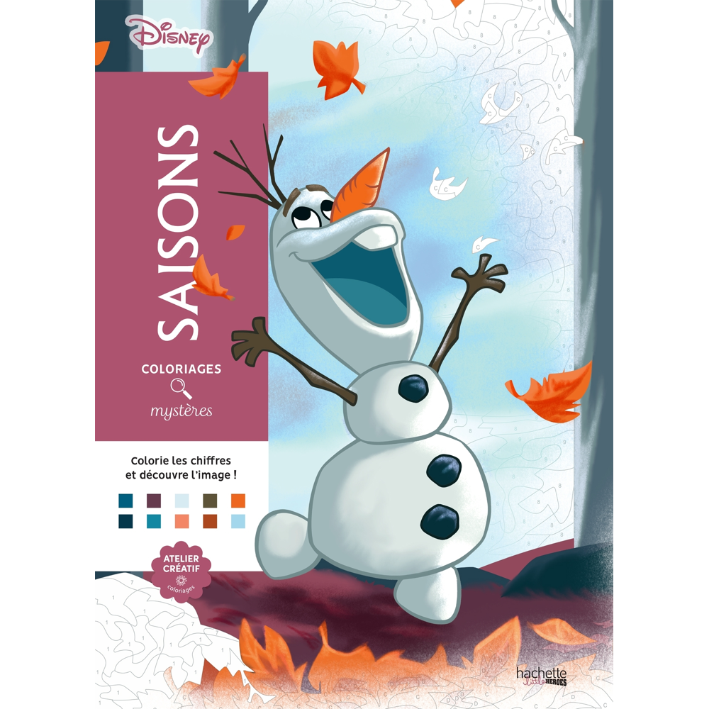 Coloriages mystères Disney - Saisons (Broché)