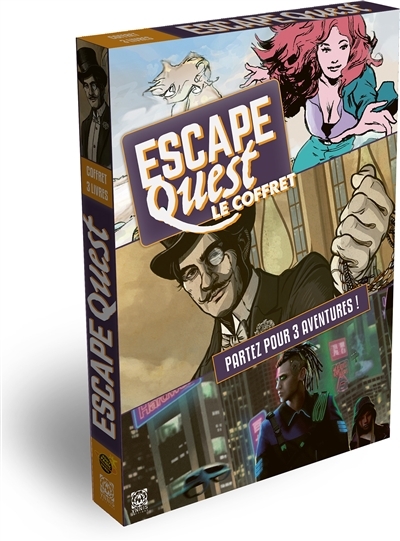 Coffret Escape Quest 4+5+6 (Broché)