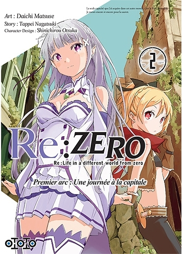 Re:Zero - Tome 2 : Re:Life in a different world from zero : premier arc, une journée à la capitale (