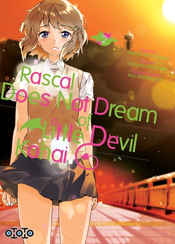 Rascal Does Not Dream of Little Devil kohai Tome 2 (Manga)