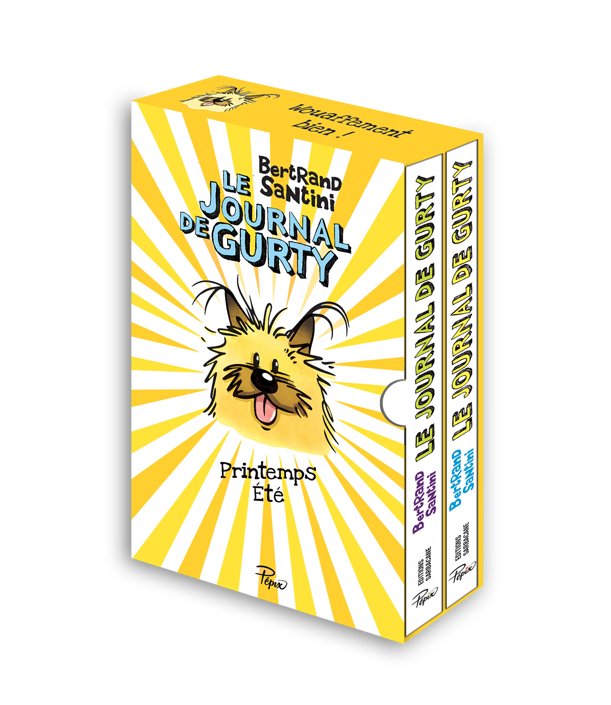Le Journal de Gurty - Coffret Le Journal de Gurty - T1/T4 - T1 : Vacances en Provence / T4 : Printem