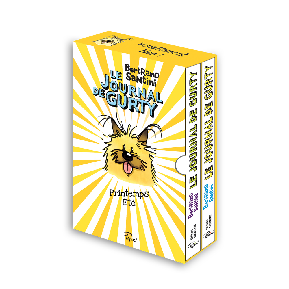 Le Journal de Gurty - Coffret Le Journal de Gurty - T1/T4 - T1 : Vacances en Provence / T4 : Printem