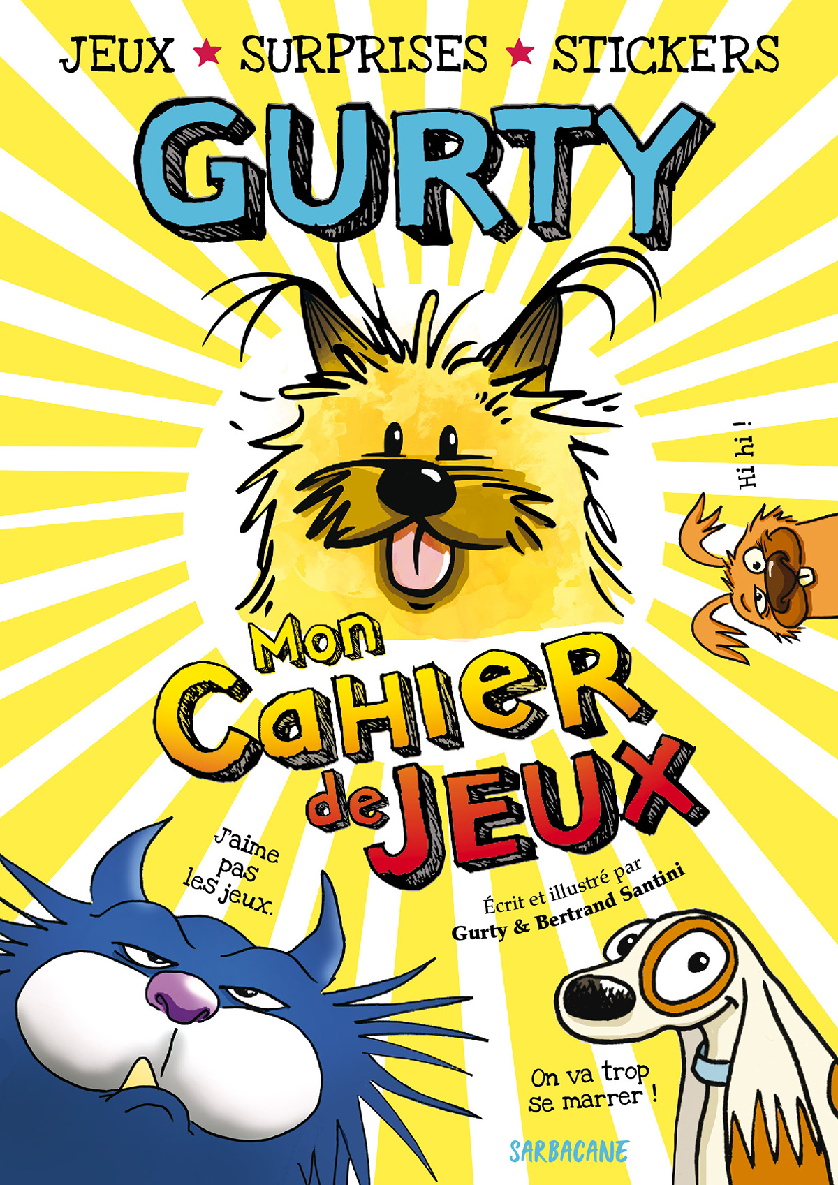 Le Journal de Gurty - Mon Cahier de Jeux Gurty (Jeunesse)