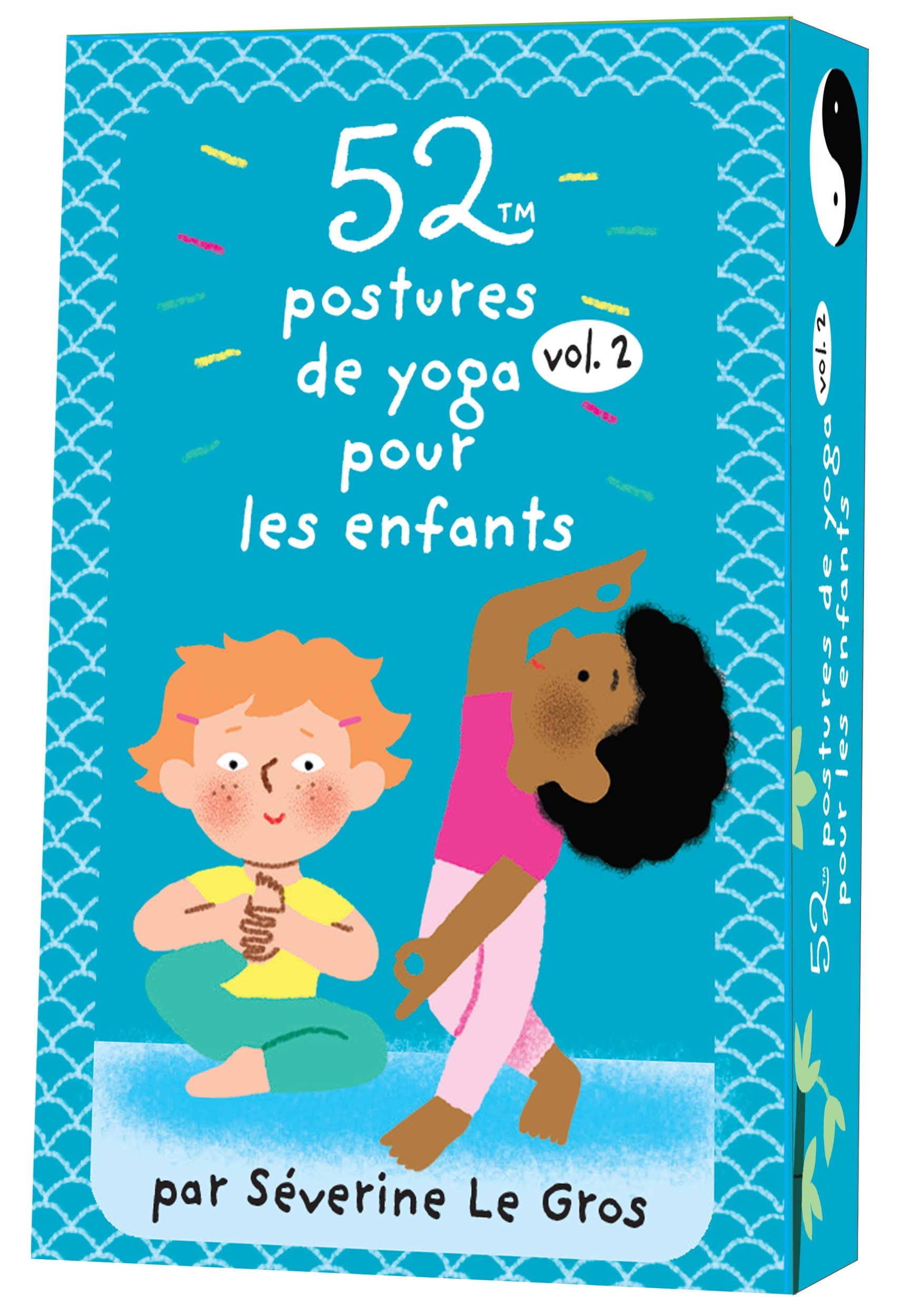 52 postures de yoga pour les enfants volume 2 (Coffret)