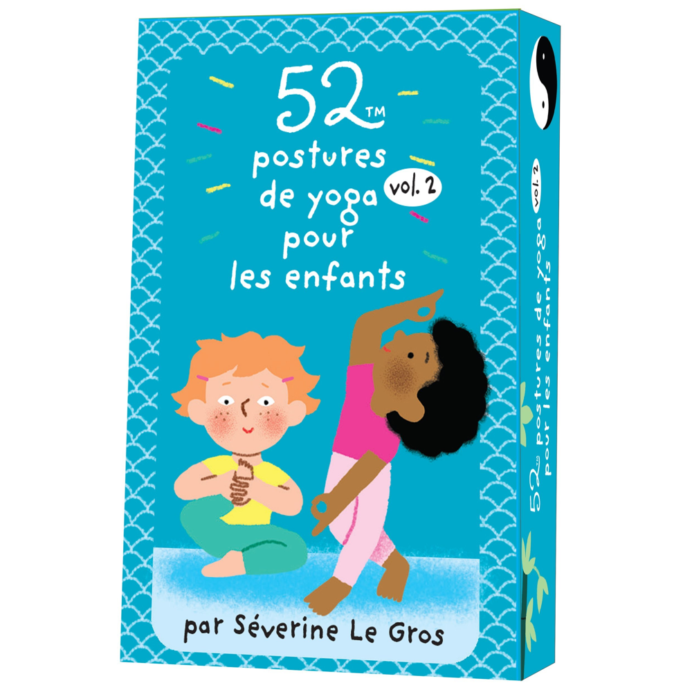 52 postures de yoga pour les enfants volume 2 (Coffret)