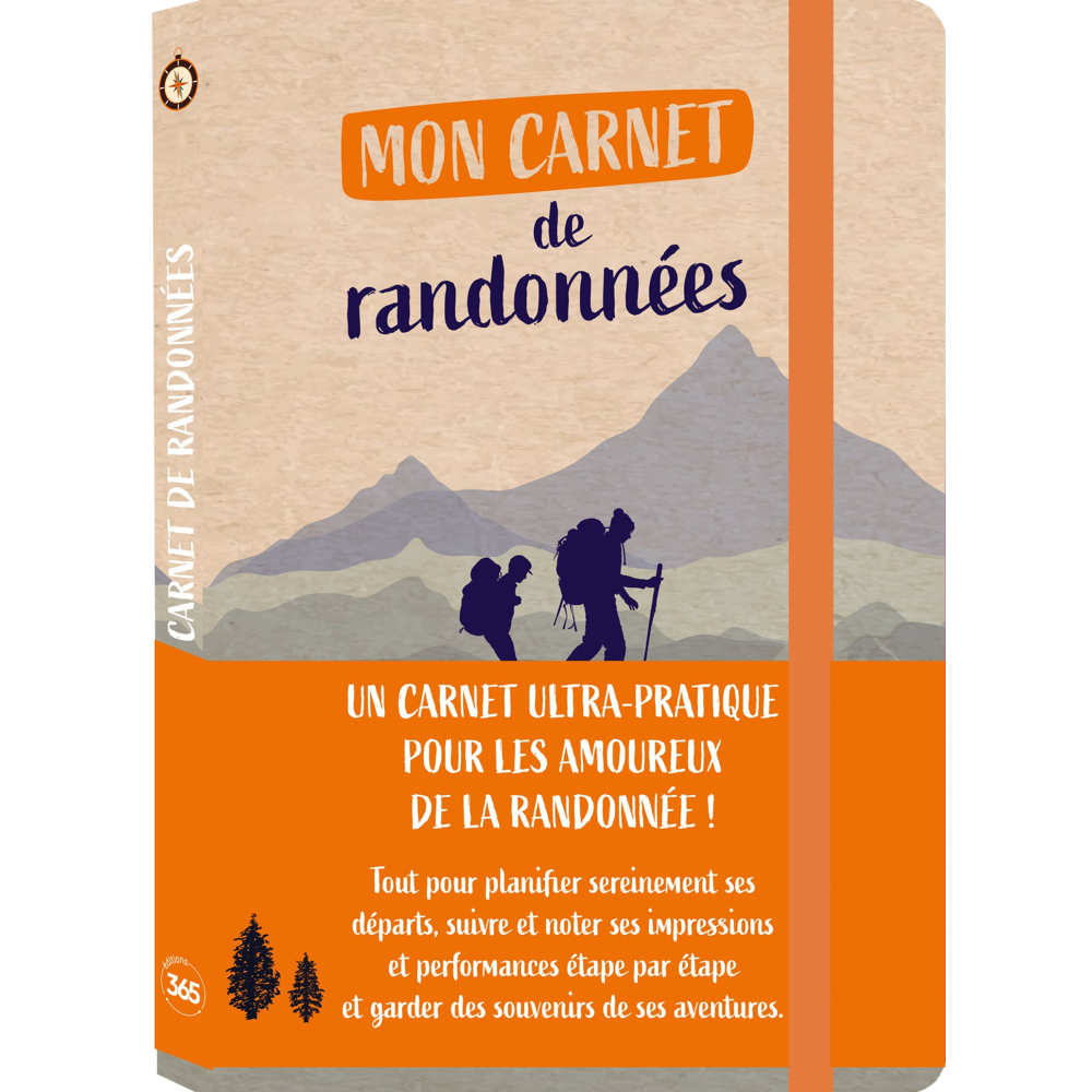 Mon carnet de randonnées - journal de bord guidé (Broché)
